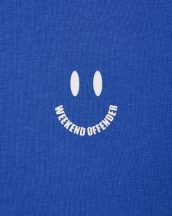 T-Shirt mit Smiley-Grafik Blauglocke