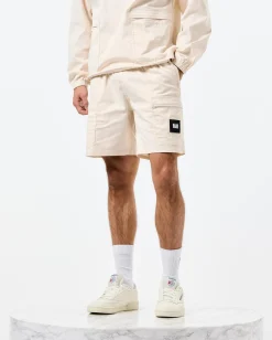 Uptown Utility-Shorts Alabaster