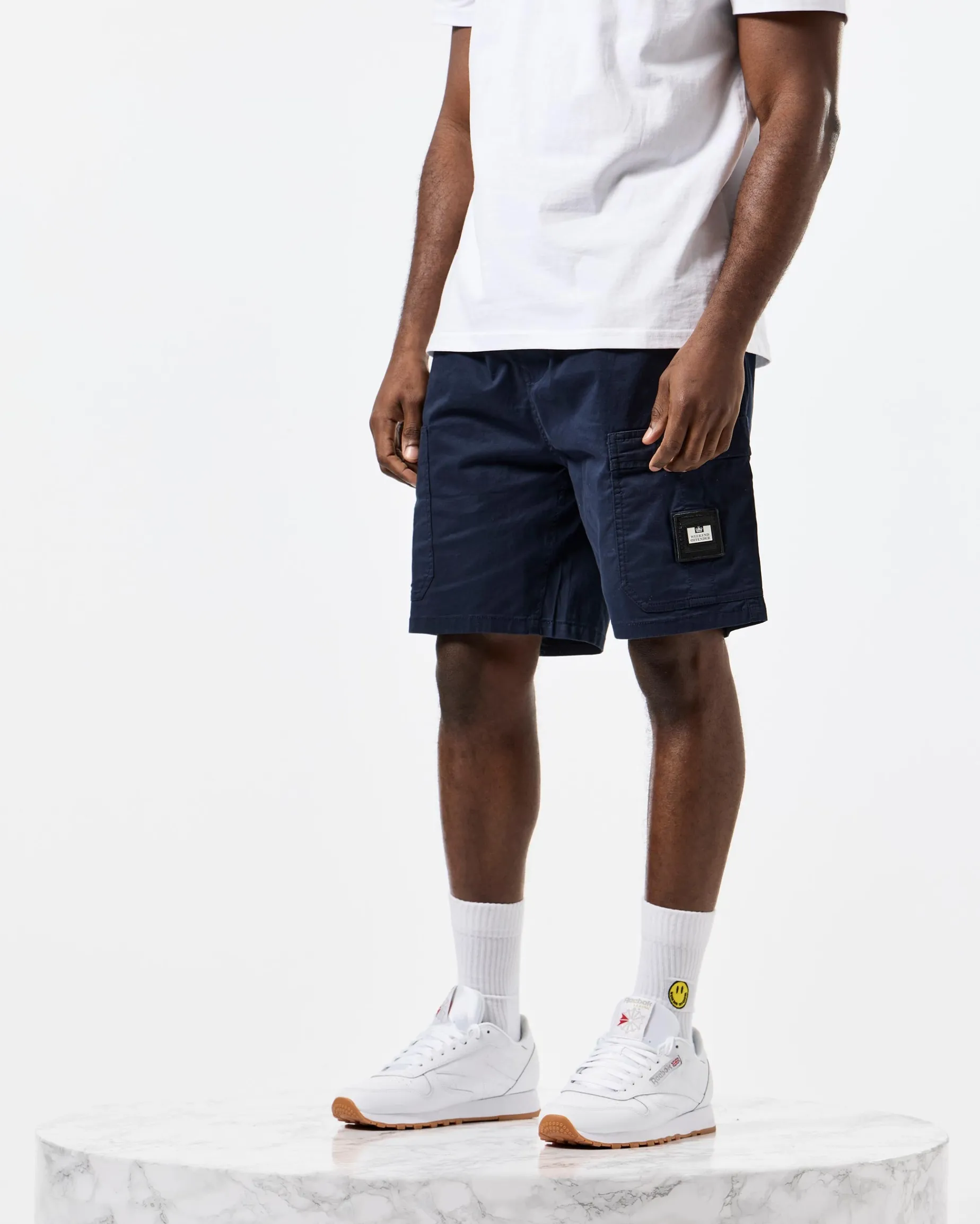 Uptown Utility-Shorts, Marineblau