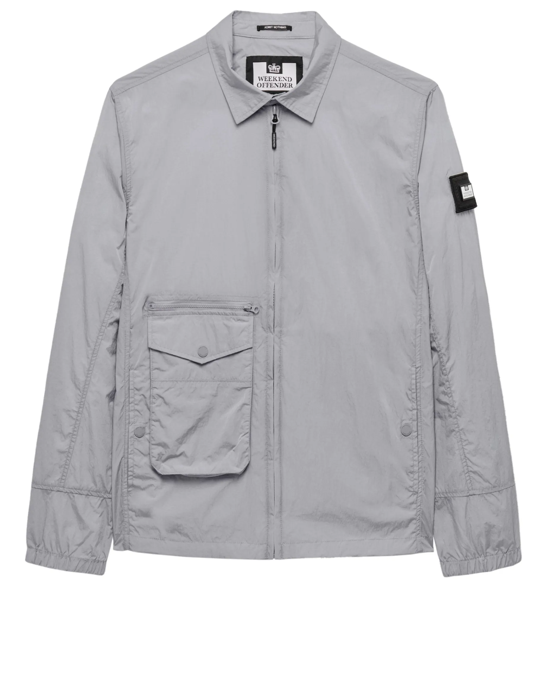 Vinnie Überhemd Smokey Grey