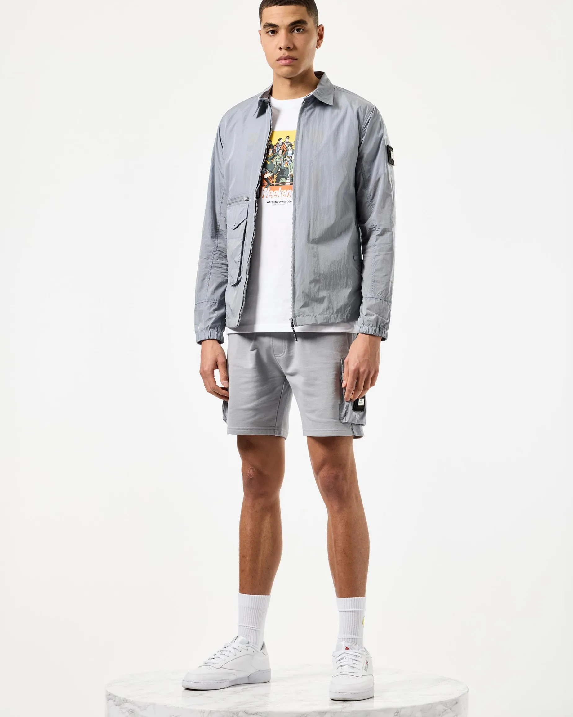 Vinnie Überhemd Smokey Grey
