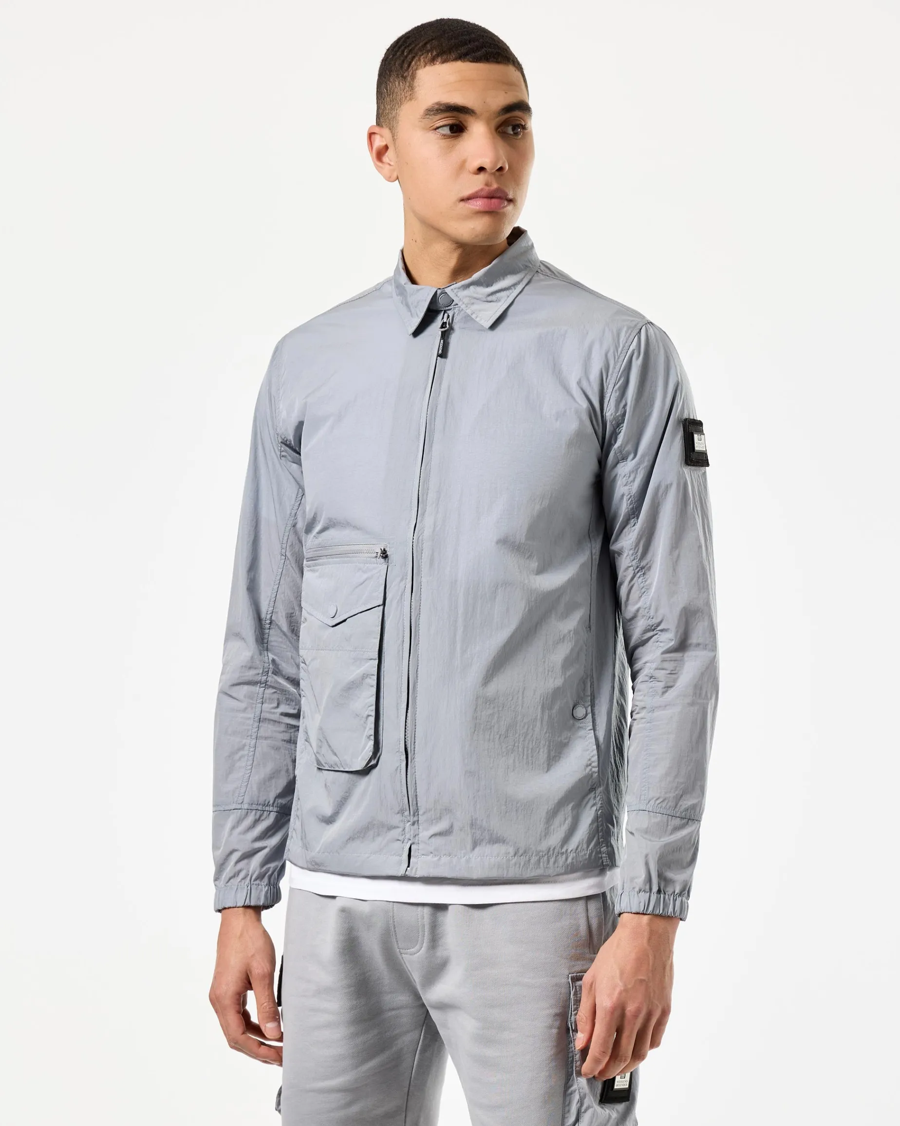Vinnie Überhemd Smokey Grey