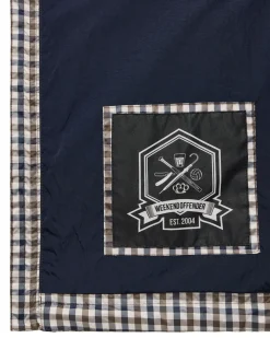 Windjacke „Campania“ mit Karomuster, mittelfarbenes House-Karomuster