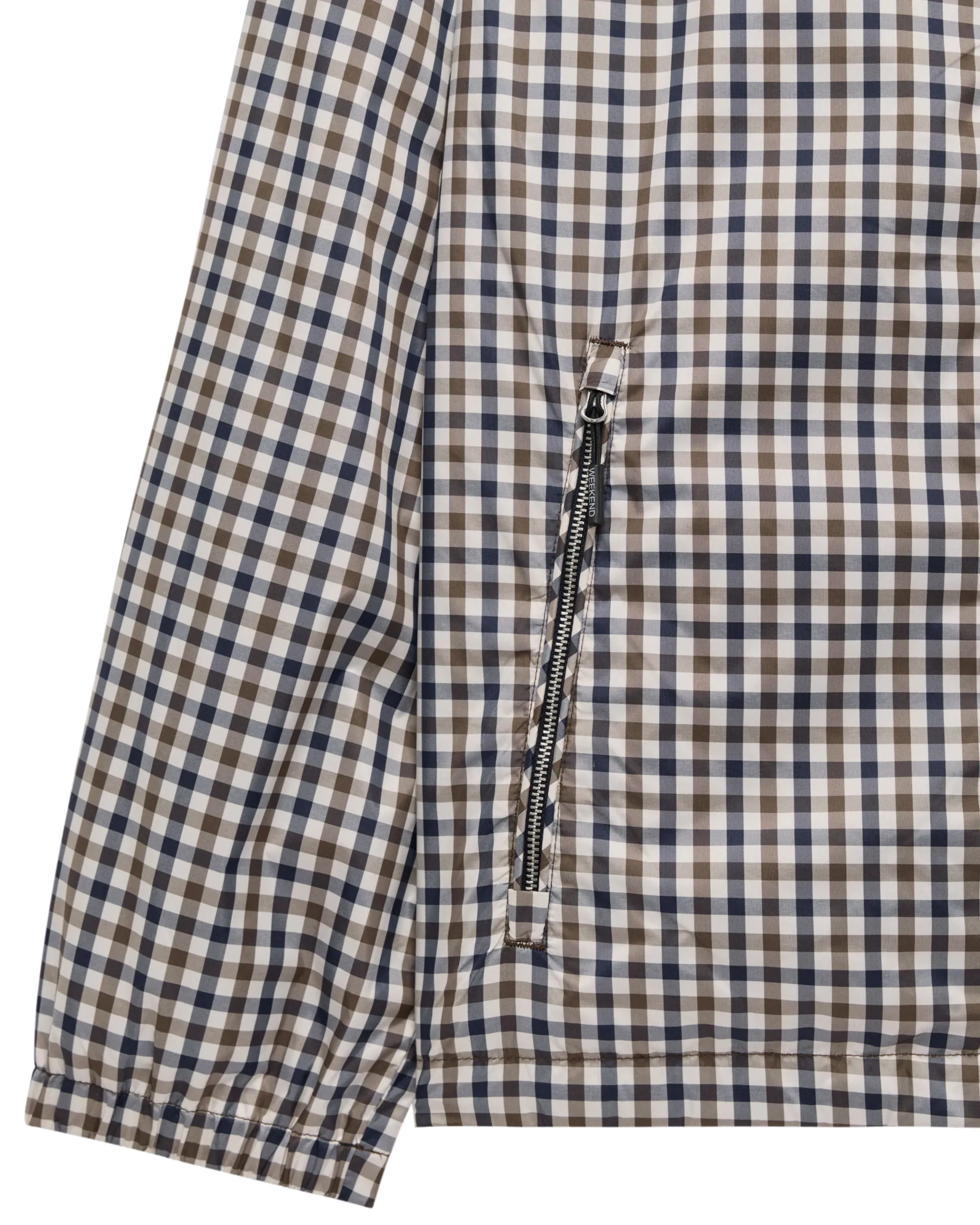 Windjacke „Campania“ mit Karomuster, mittelfarbenes House-Karomuster